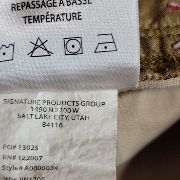 Browning Heritage Mens Canvas Pants Brown Tag 36x32 Fits 36x31 Articulated Knee - Picture 12 of 13